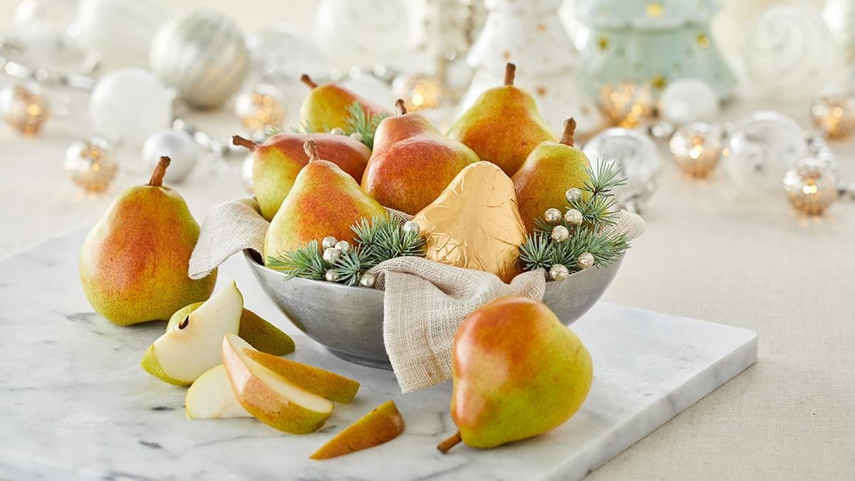 Christmas pears x