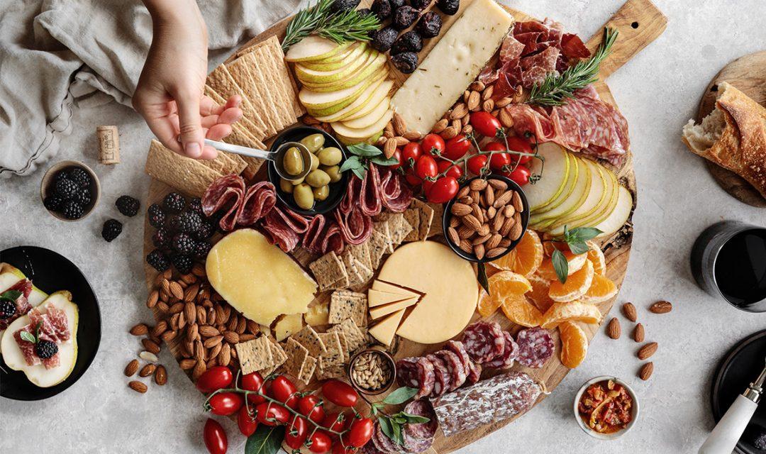 feat mediterranean charcuterie board e