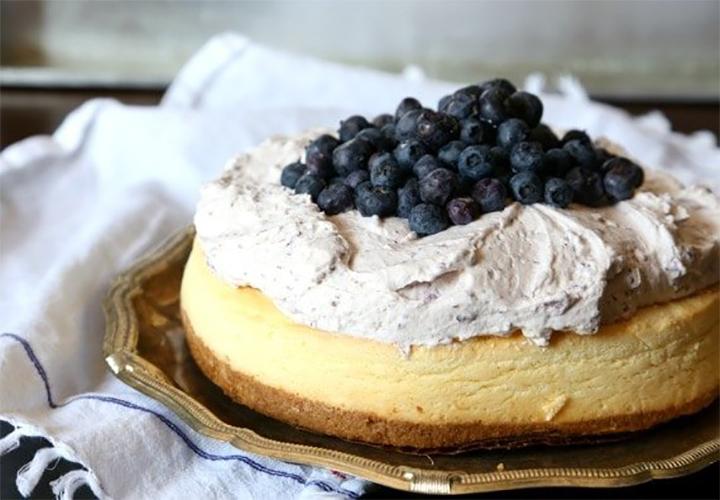 Blueberry Mousse Cheesecake