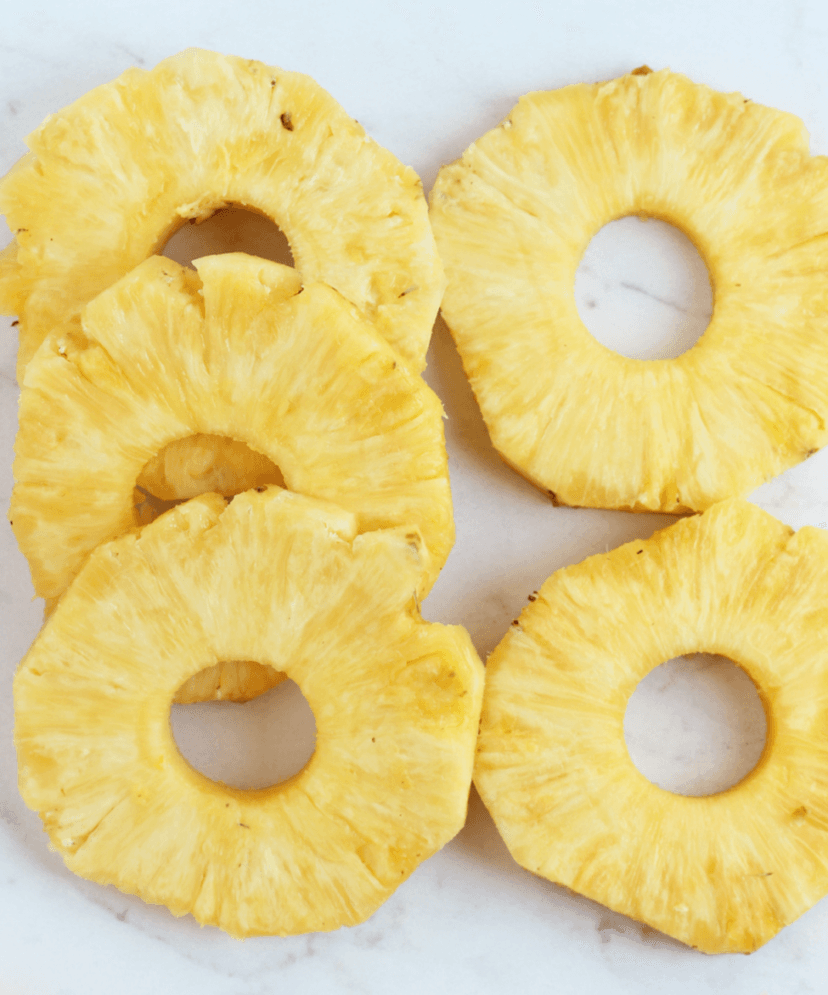 How to Cut a Pineapple into Rings