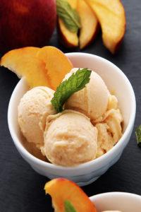 Peach Desserts   Frozen Yogurt Recipe