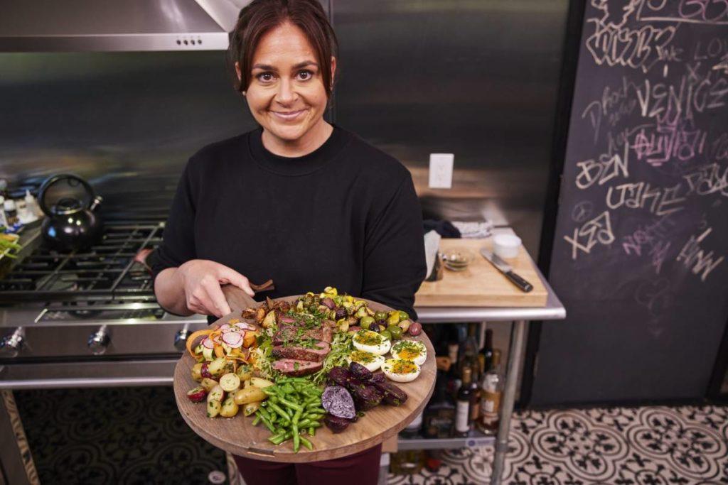 steak salad   Antonia Lofaso image