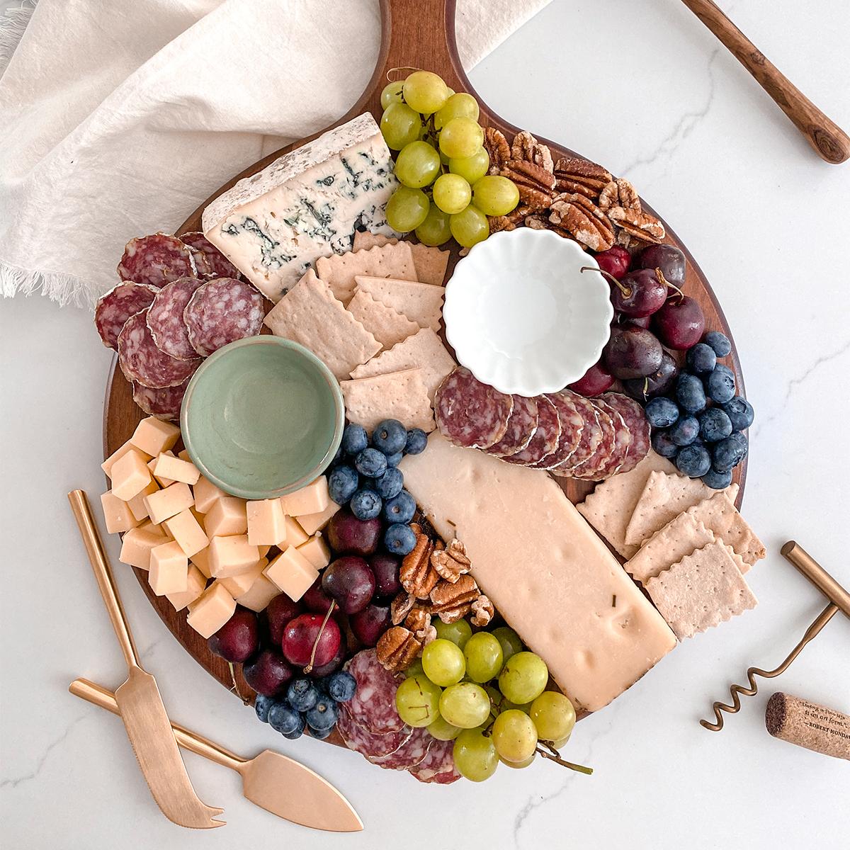 charcuterie board step