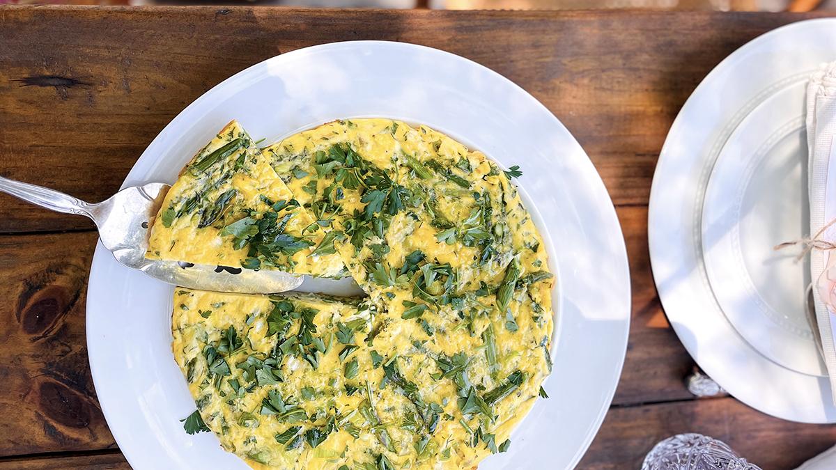 Spring Vegetable Frittata